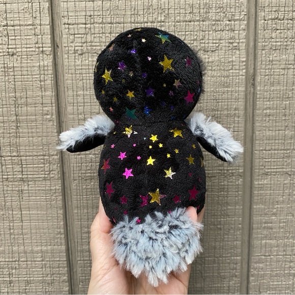 Ty Rainbow and Black Plush Owl Toy Set - Picture 12 of 16